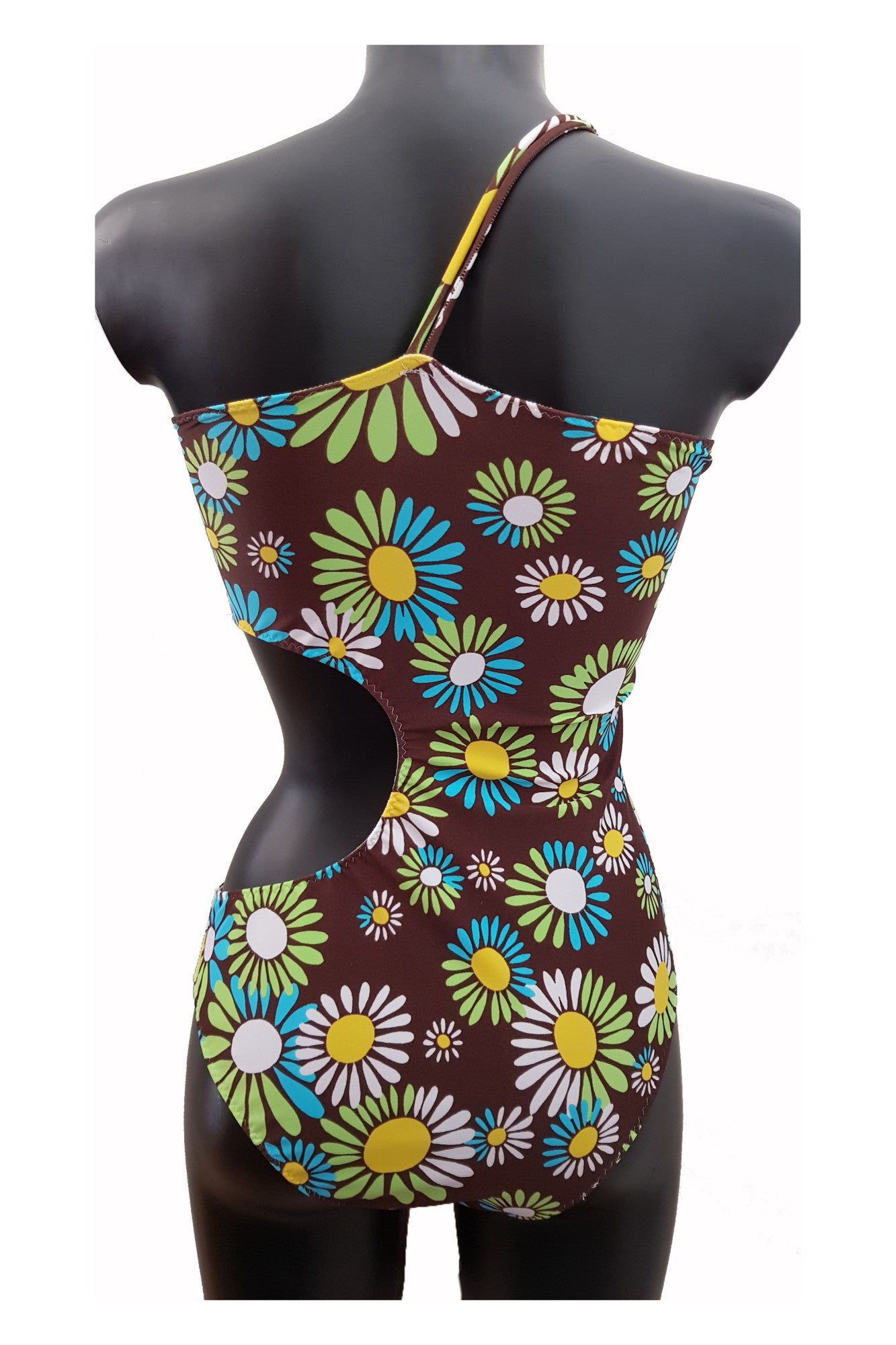 Costum de baie dama intreg, imprimeu floral, MARGARETA 03, BLD by Exclusive