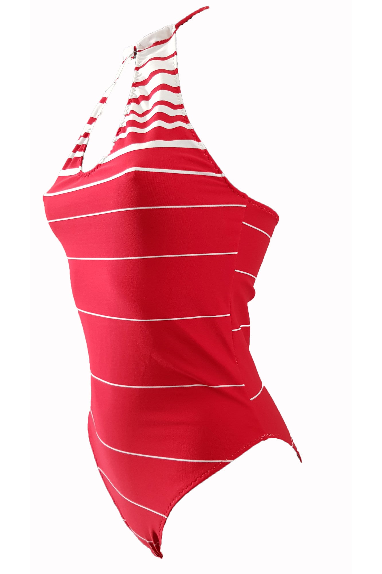 Costum de baie dama intreg, rosu, ANDREEA 02, BLD by Exclusive