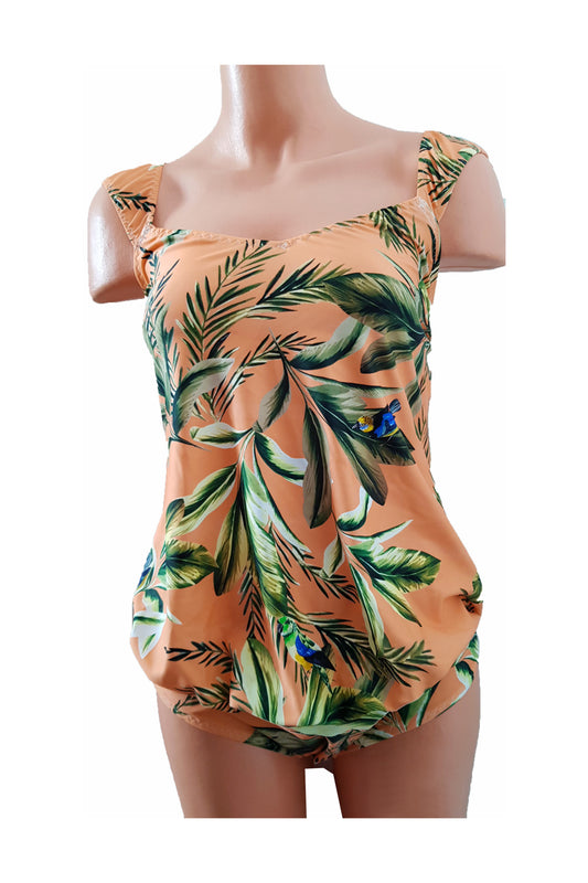 Costum de baie gravide intreg, imprimeu jungle, HAPPY MOM, BLD by Exclusive