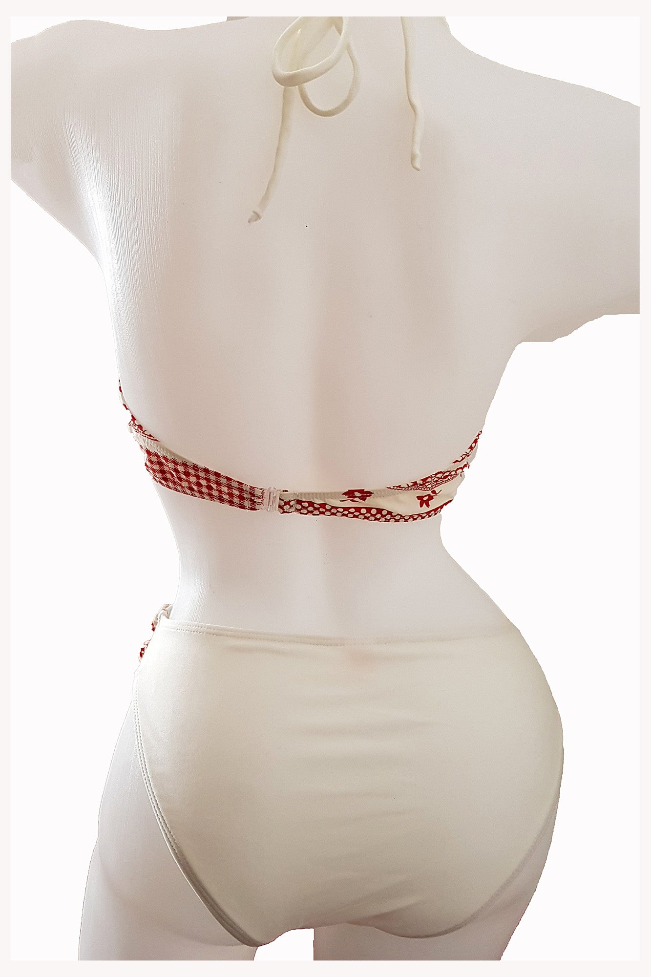 Costum de baie dama doua piese,bustiera, imprimeu floral, ADINA, BLD by Exclusive