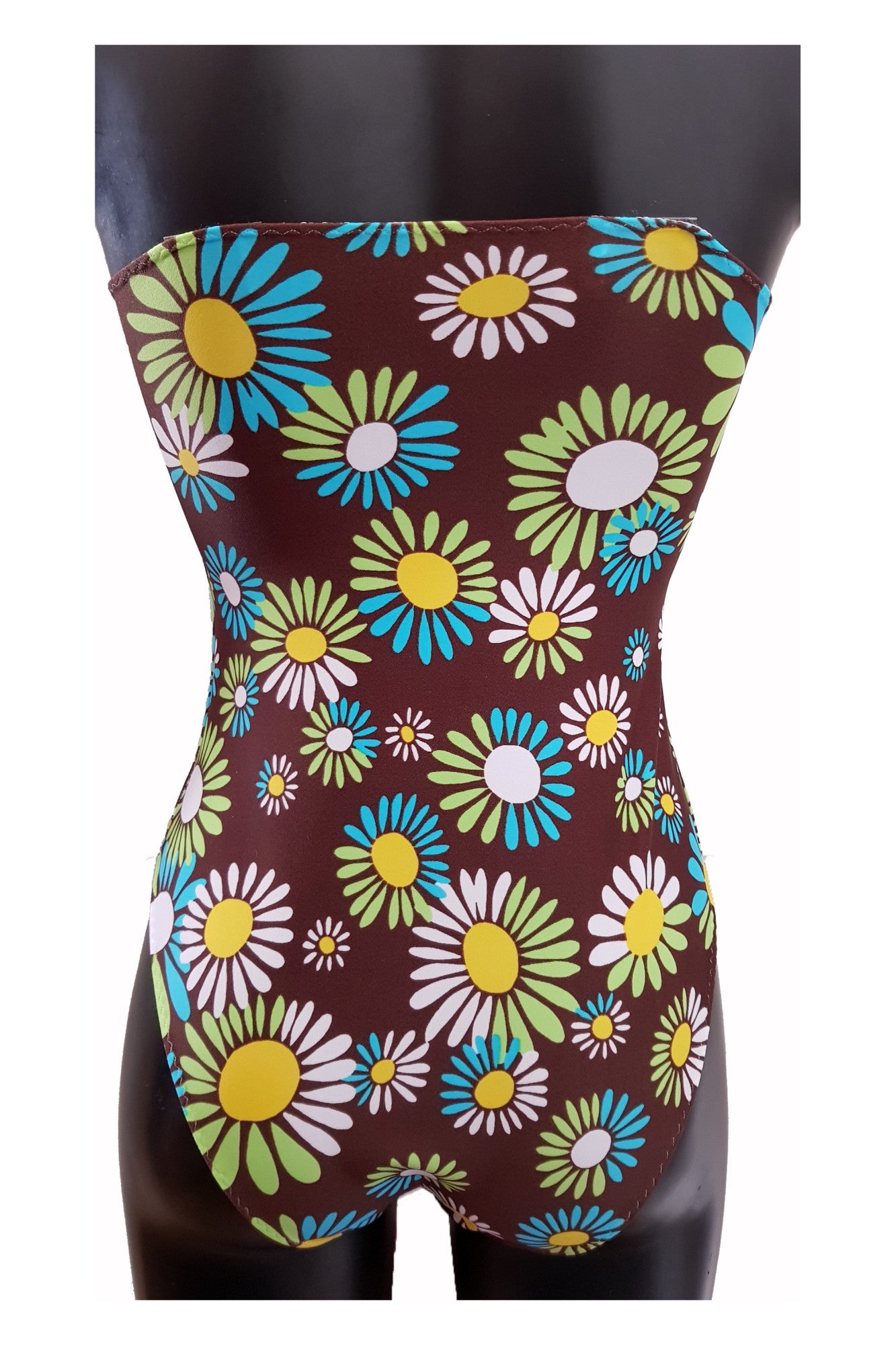 Costum de baie dama intreg, imprimeu floral, MARGARETA 02, BLD by Exclusive