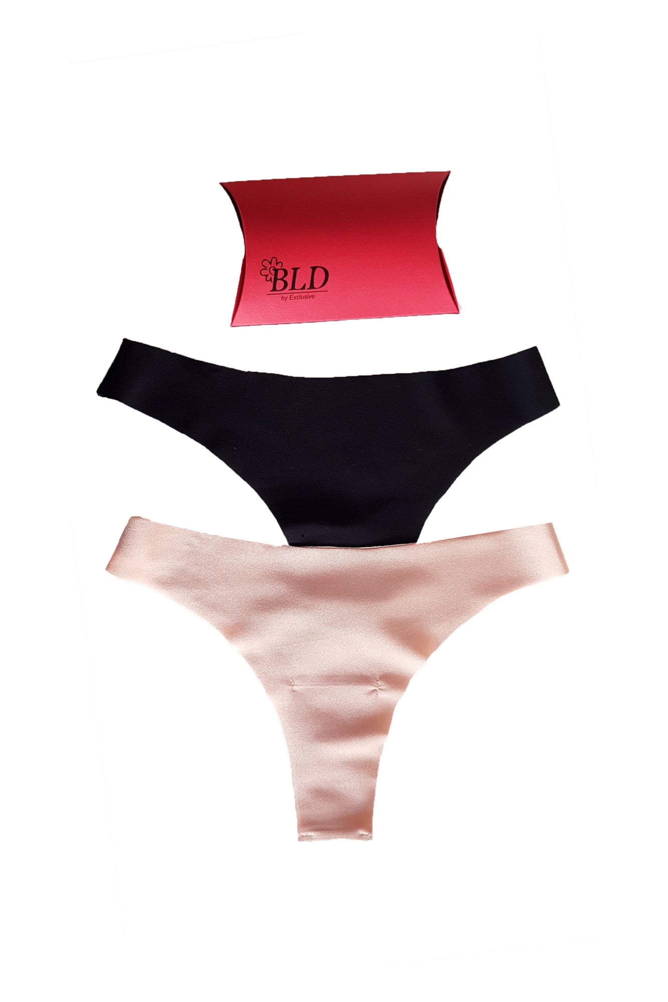 Set, 2 buc chilot brazilian tanga, microfibra, fara cusatura, Julie, BLD by Exclusive