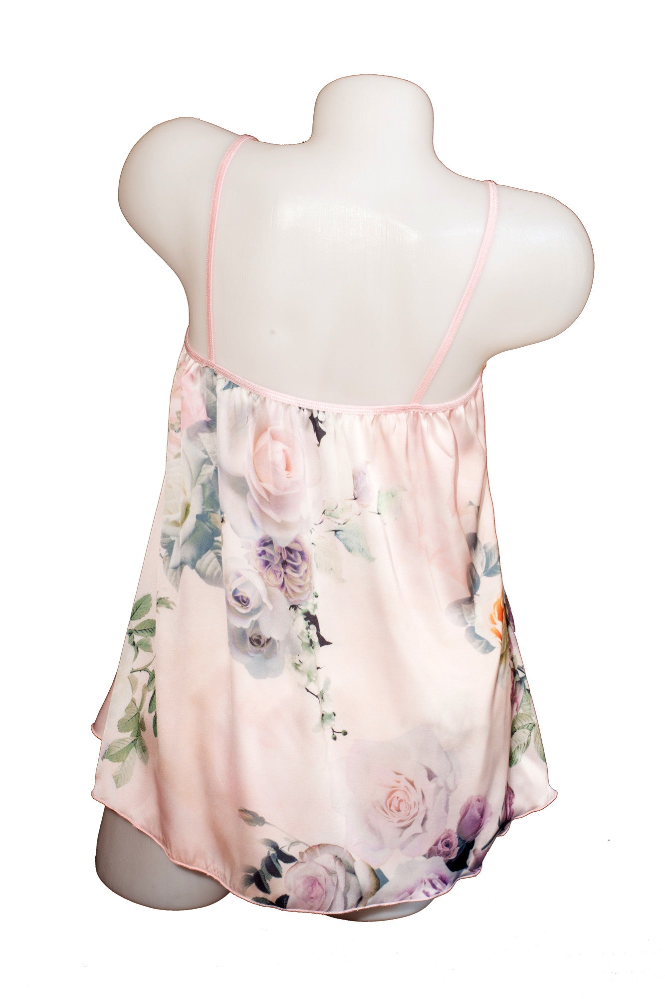 Pijama dama trei piese, satin soft imprimat, ROMANCE, BLD by Exclusive