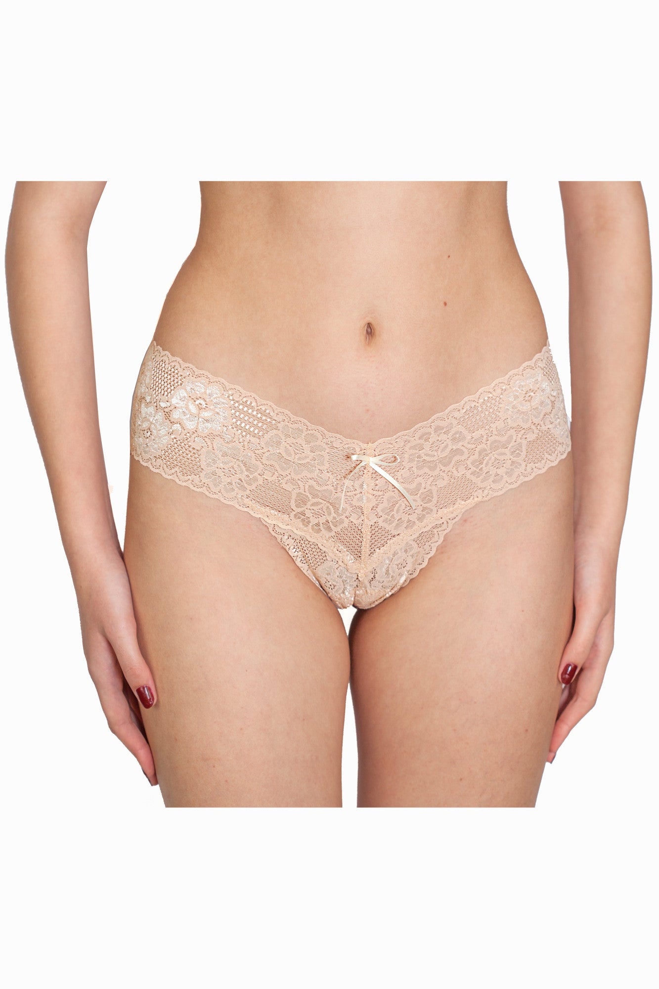Chilot tanga brazilian dantela ANI bej, BLD by Exclusive