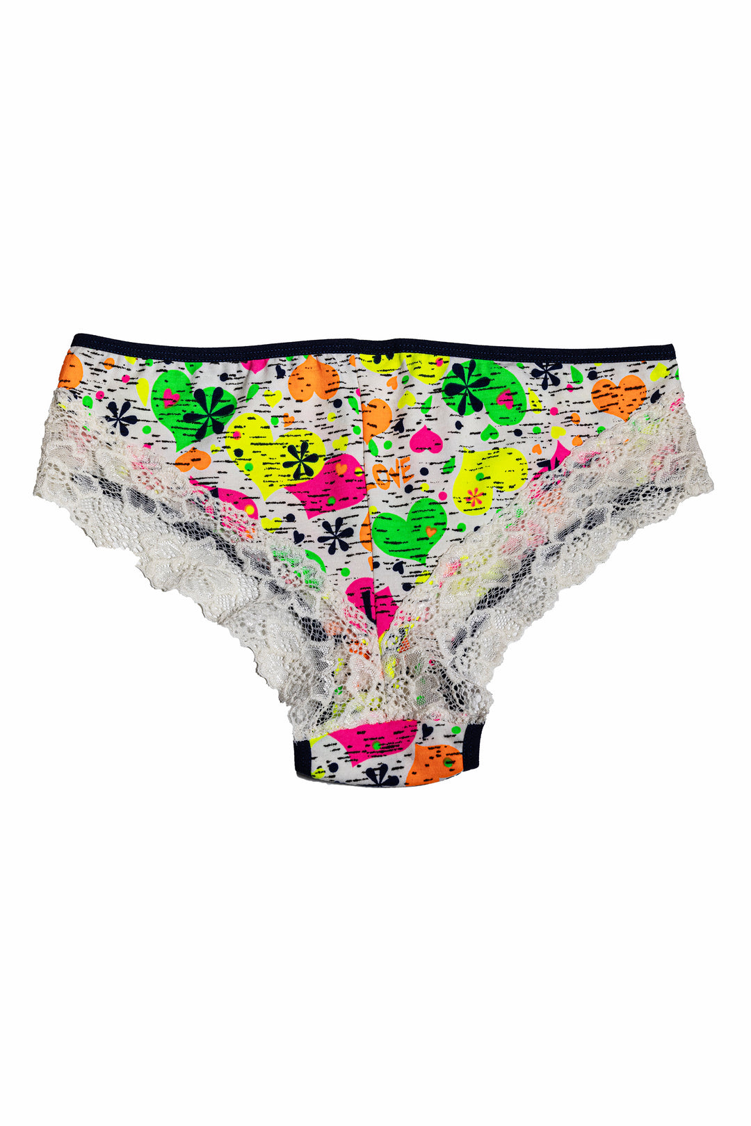 Set 4 buc chilot clasic, multicolor, bumbac, dantela, IOANA 3+1, BLD by Exclusive