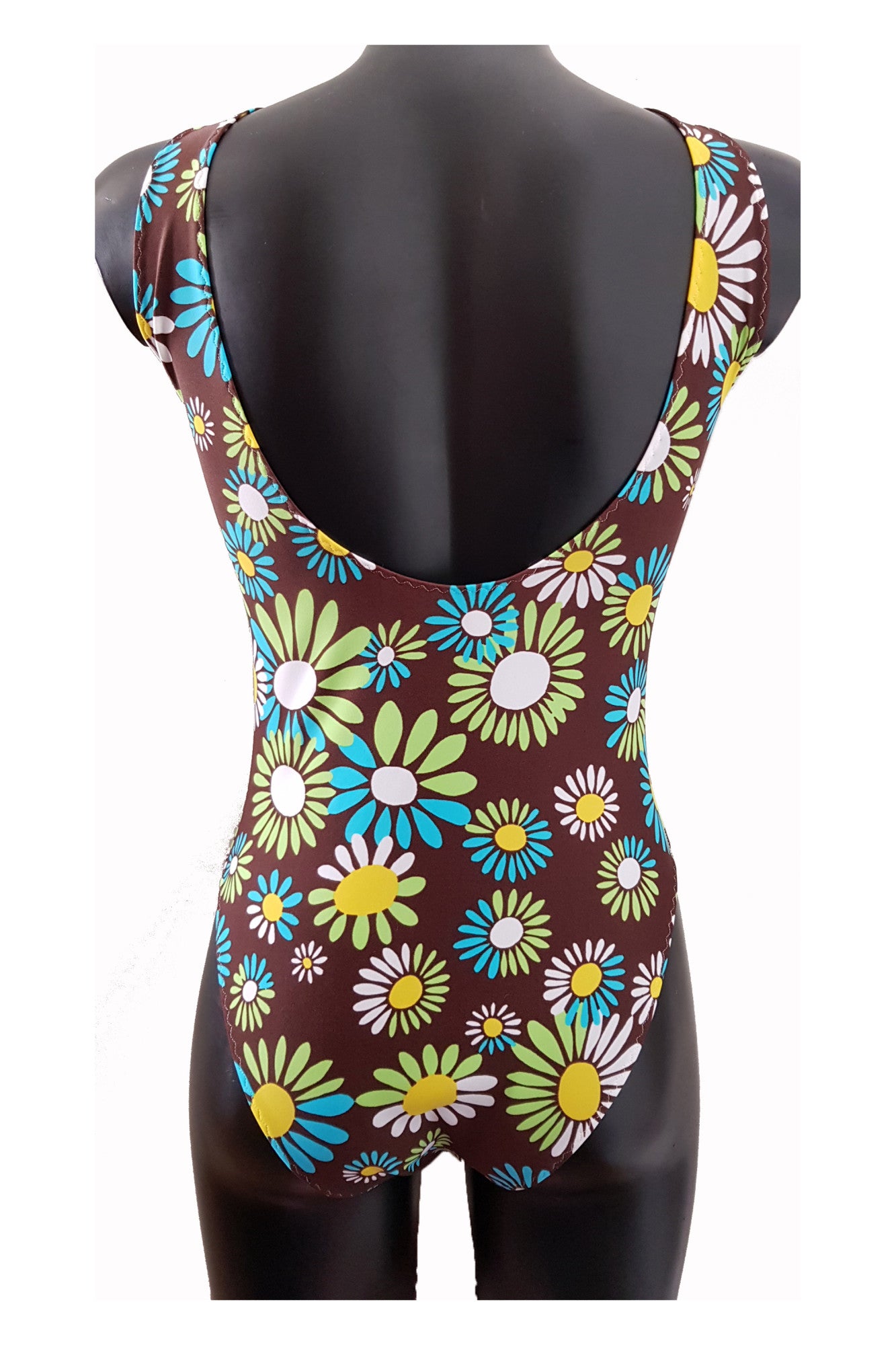 Costum de baie dama intreg, imprimeu floral, MARGARETA 01, BLD by Exclusive