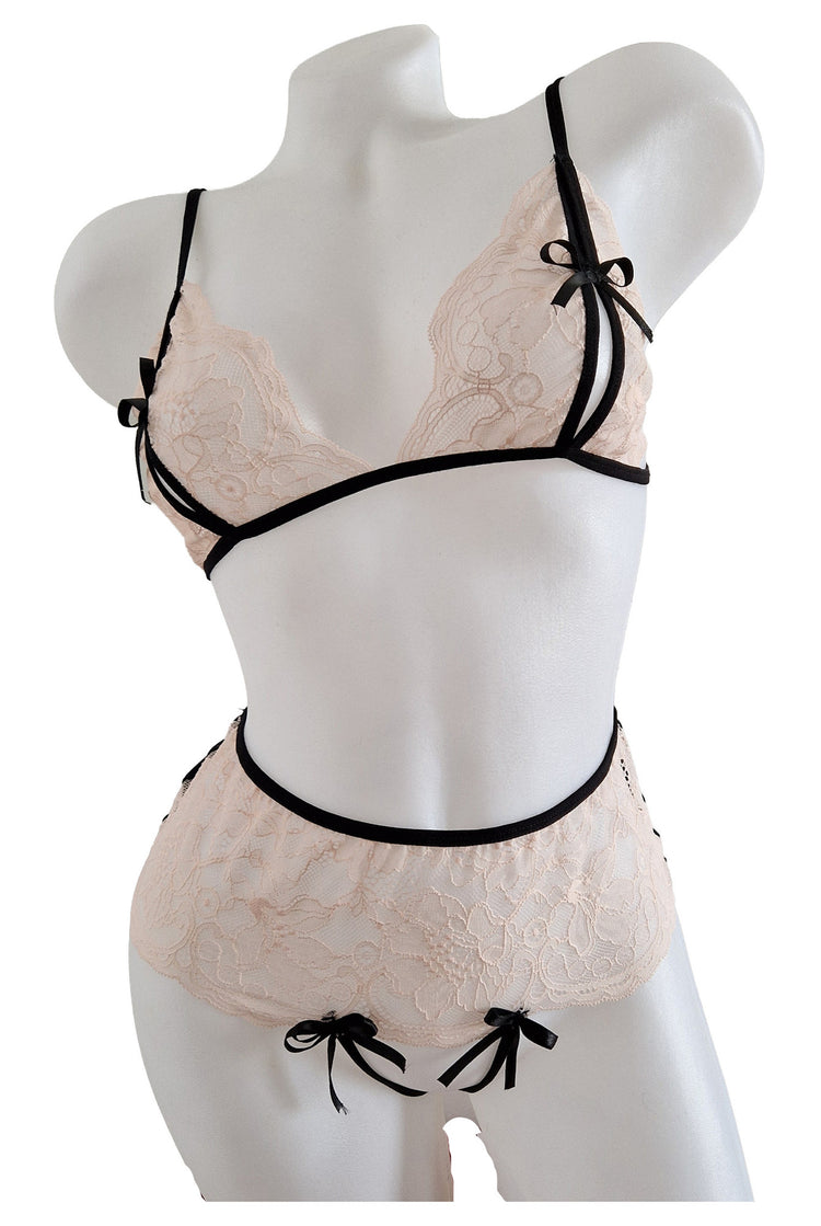Set sutien, chilot, dama, dantela, ANKA, BLD by Exclusive