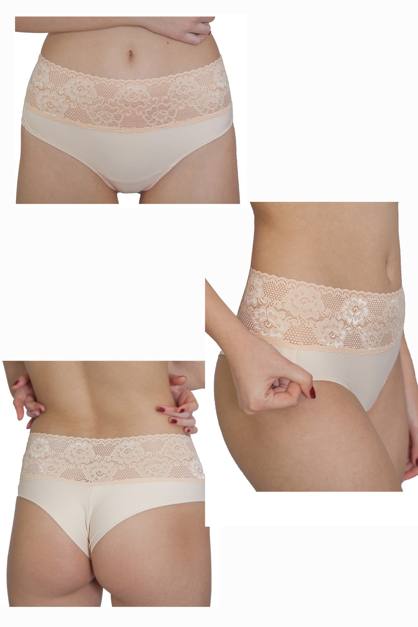 Chilot brazilian microfibra JOLIE Bej