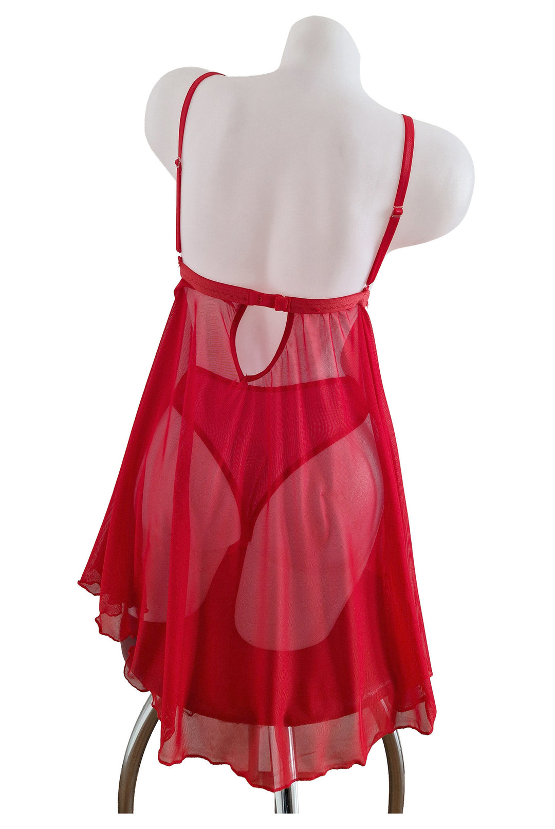 Set baby doll, chilot, dama, dantela, PARIS, BLD by Exclusive - imagine 3