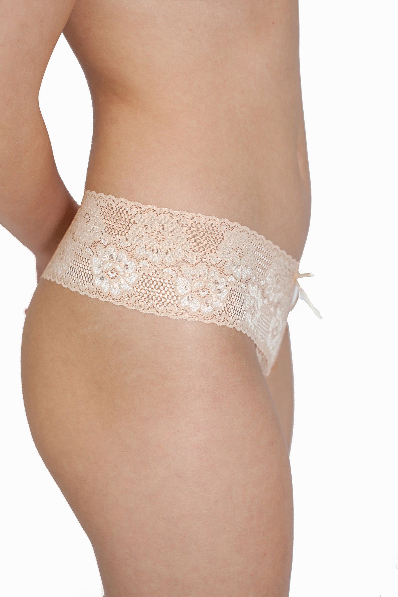 Chilot tanga brazilian dantela ANI Bej