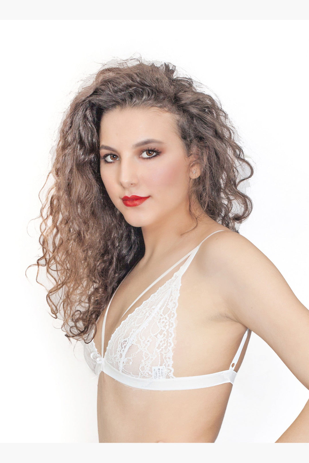 Sutien dantela PARIS Alb