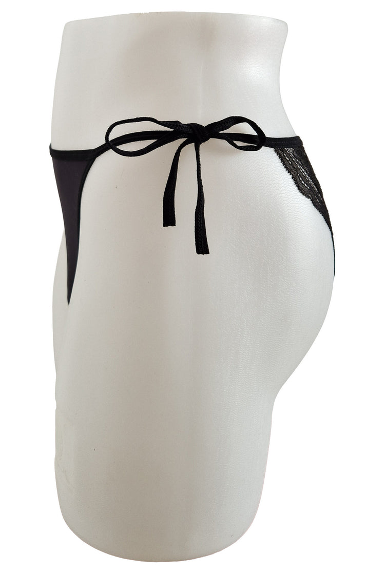 Chilot brazilian, microfibra, negru, MIA, BLD by Exclusive - imagine 2