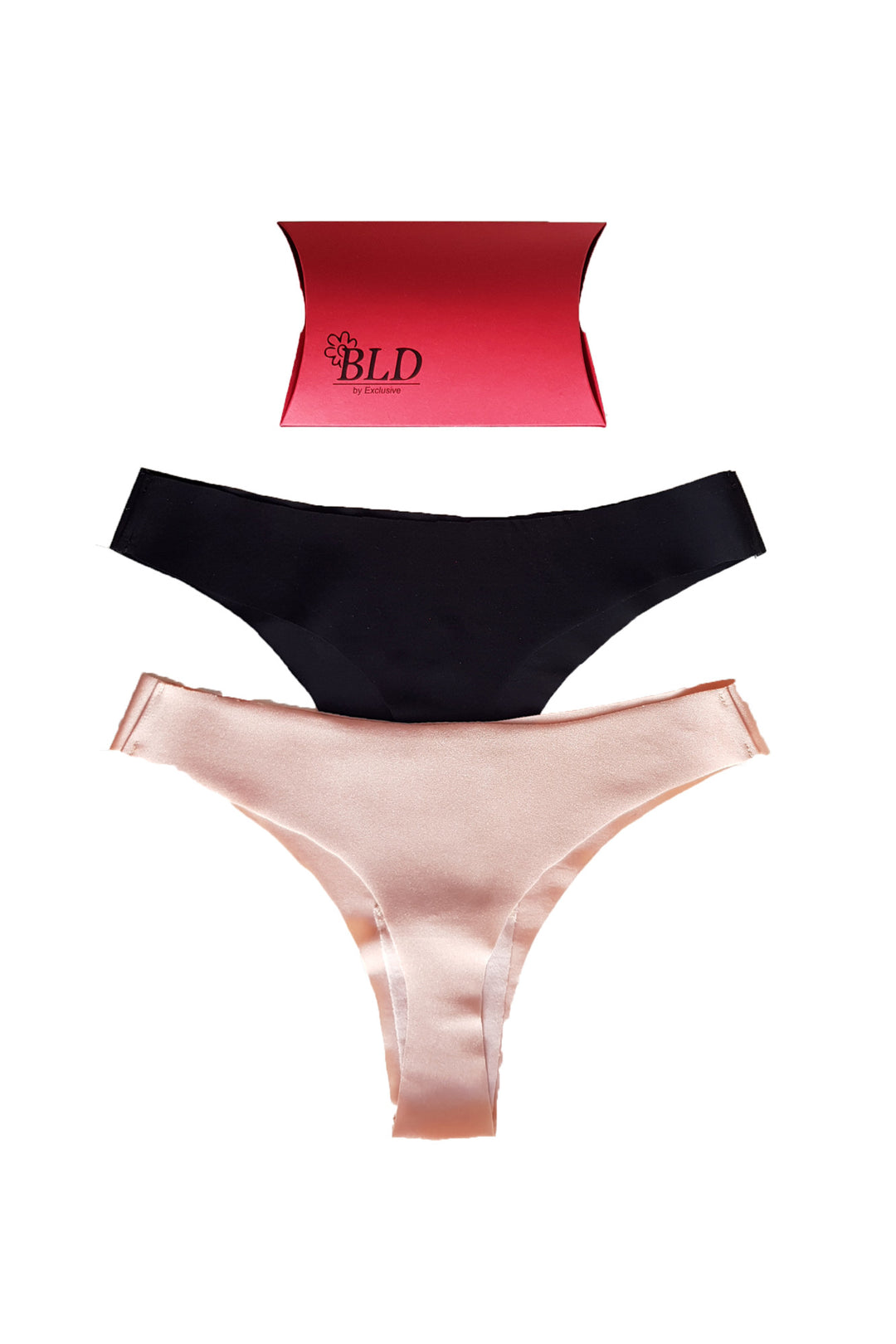 Set, 2 buc chilot brazilian tanga, microfibra, fara cusatura, Julie, BLD by Exclusive