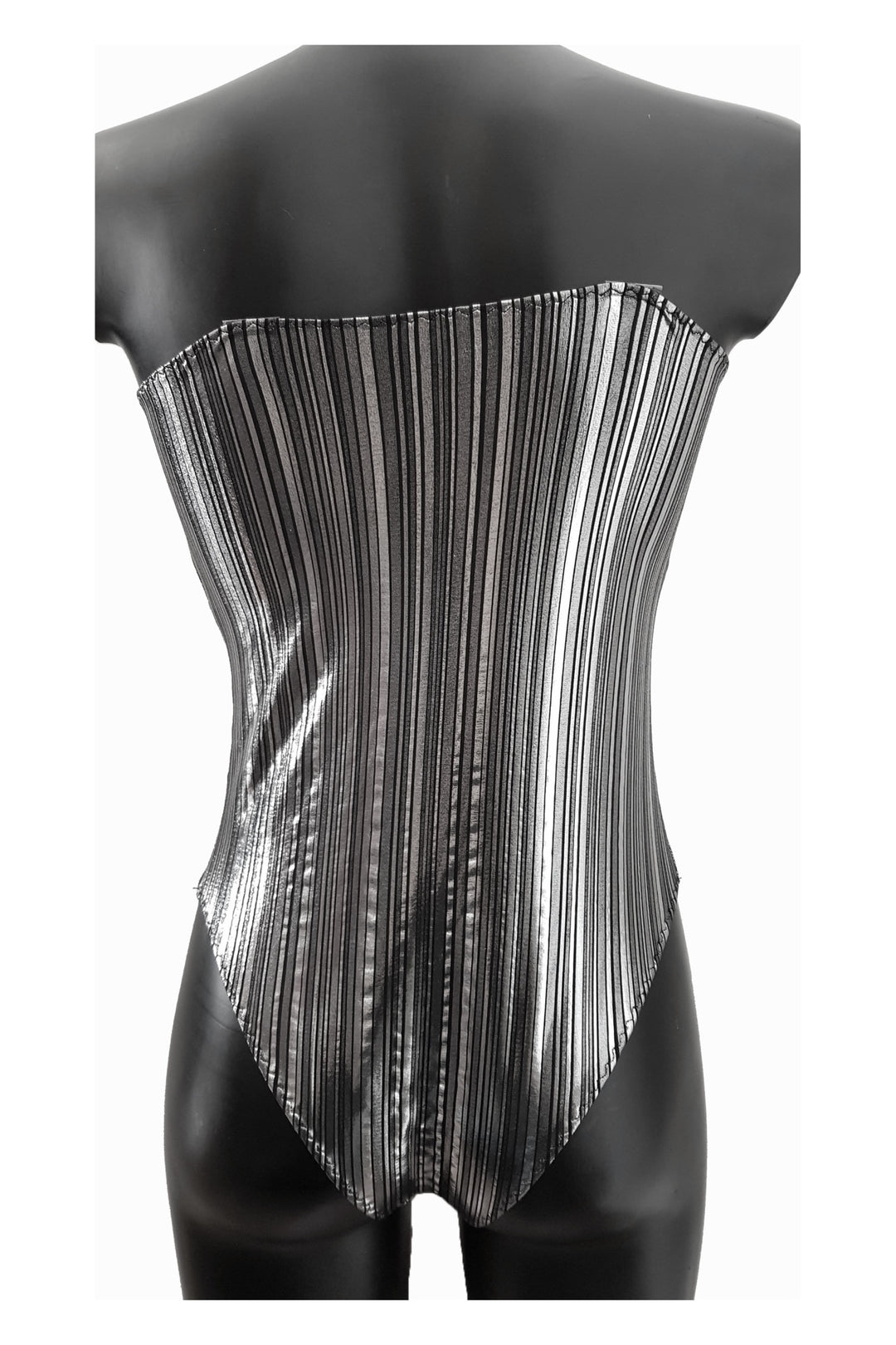 Costum de baie dama intreg, argintiu, LUNA 01, BLD by Exclusive