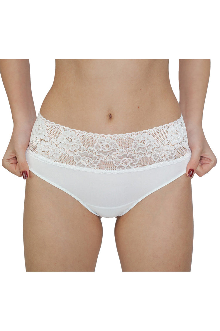 Chilot brazilian microfibra JOLIE Alb