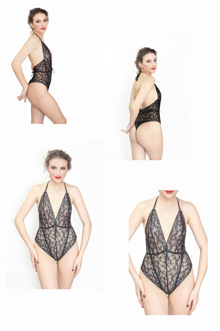 Body dantela OANA Negru