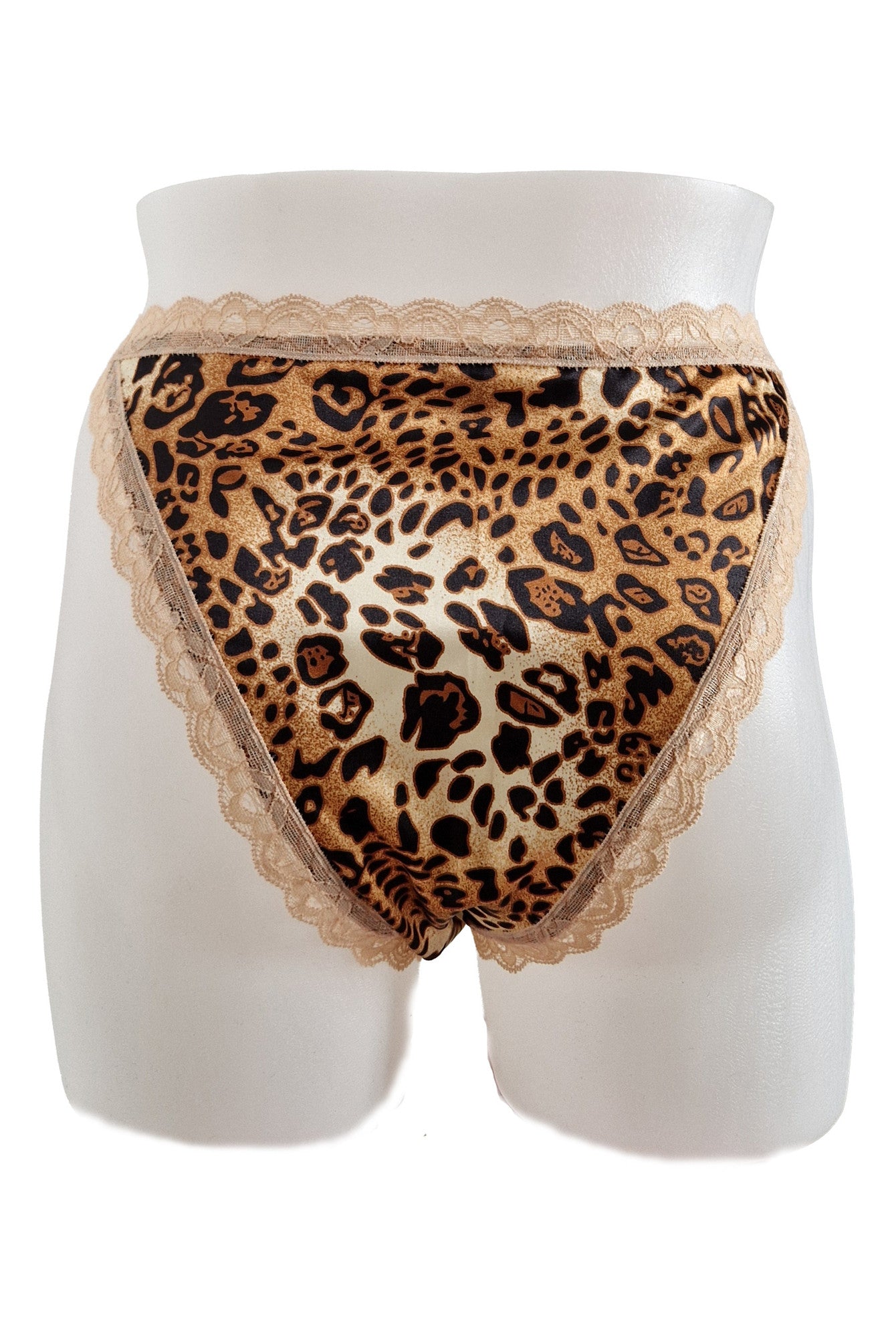 Chilot clasic, satin, Animal Print Confort, BLD by Exclusive - imagine 3