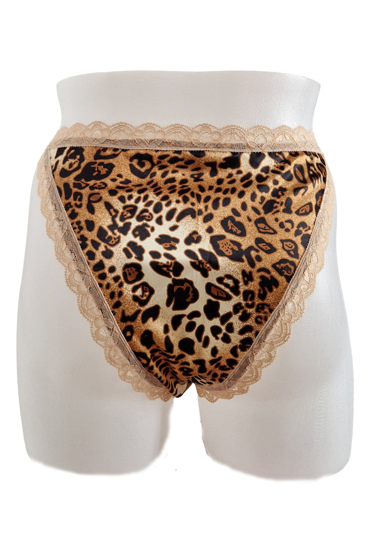 Chilot clasic, satin, Animal Print Confort, BLD by Exclusive - imagine 3