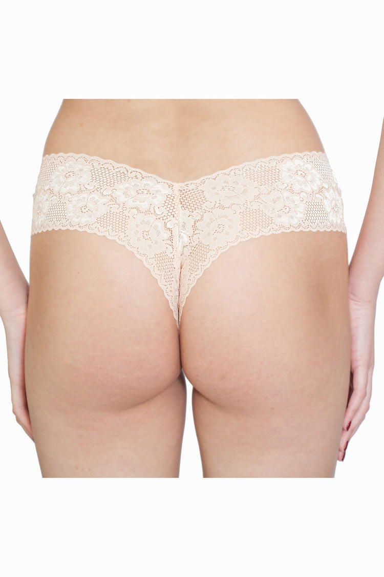 Chilot tanga brazilian dantela ANI Bej